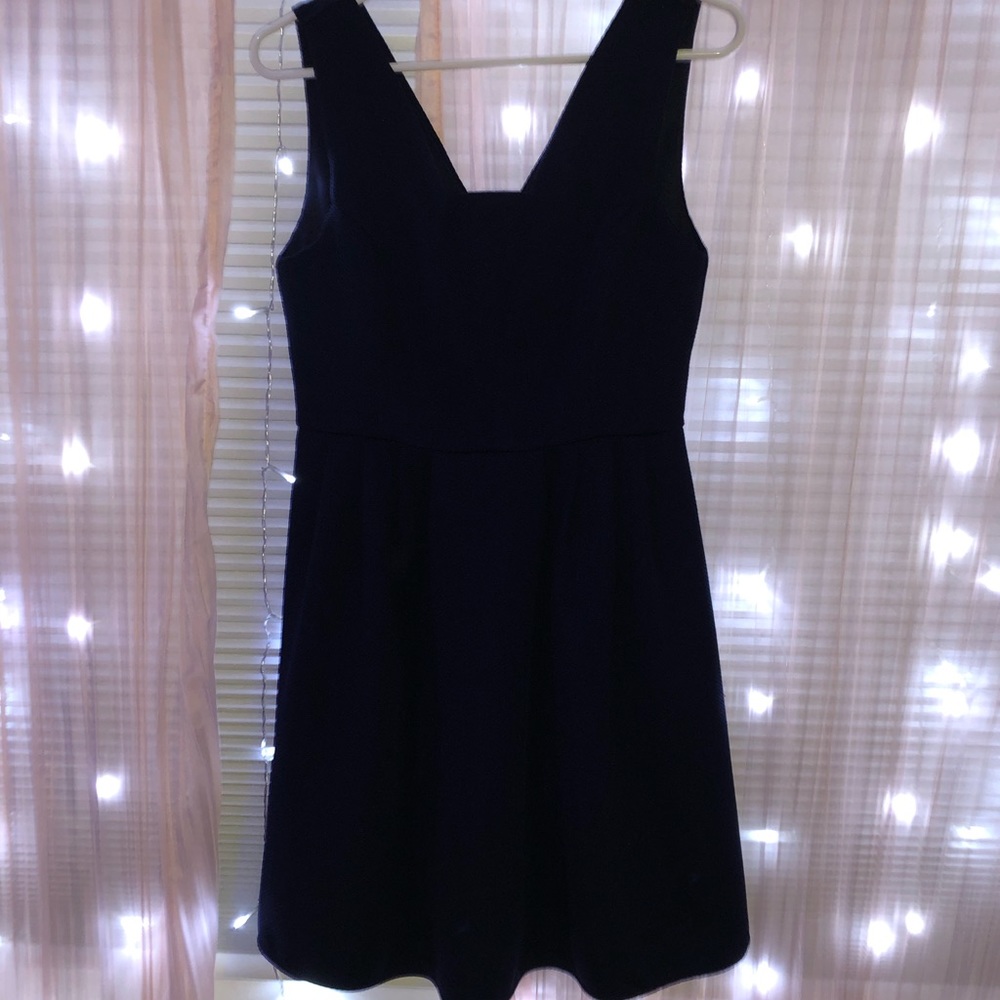 Navy blue homecoming dress